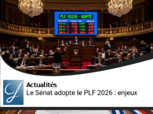 Le Sénat valide le PLF 2026 : enjeux et perspectives