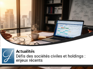 Les Défis des Sociétés Civiles et Holdings : Enjeux Récents à Explorer