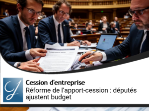 Réforme de l’apport-cession : les députés ajustent le budget