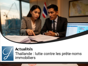 Renforcement des mesures contre les prête-noms en immobilier en Thaïlande