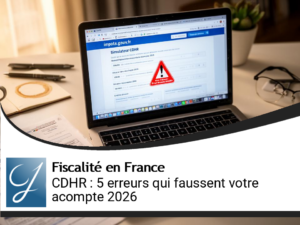 Simulateur CDHR : comprendre les erreurs qui peuvent fausser votre acompte