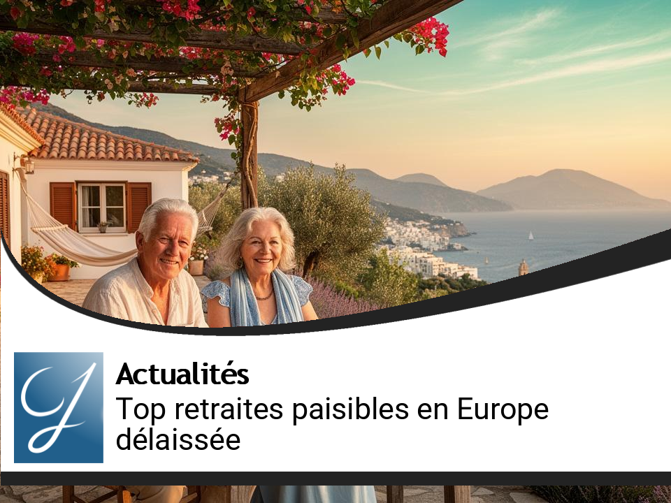Top destinations pour une retraite paisible : l&rsquo;Europe délaissée
