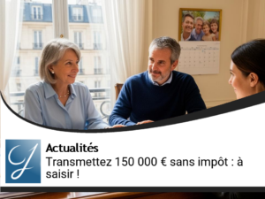 Transmettez jusqu&rsquo;à 150 000 € sans impôt : opportunité à saisir !