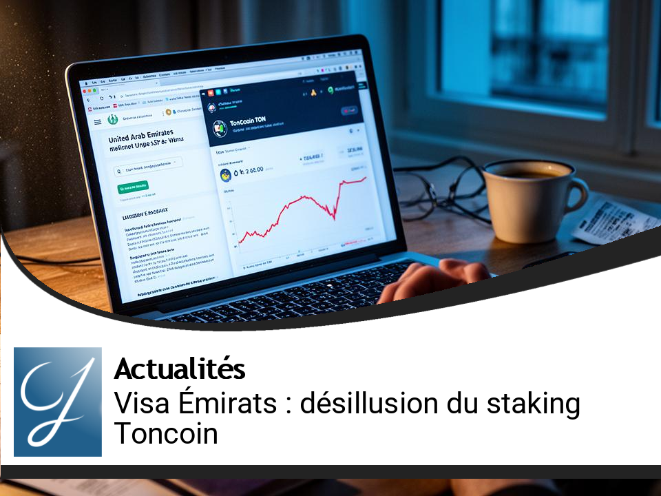 Visa pour les Émirats : la désillusion autour du staking de Toncoin