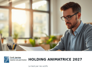 Votre holding est-elle vraiment animatrice ? Le test que la loi pose en 2027
