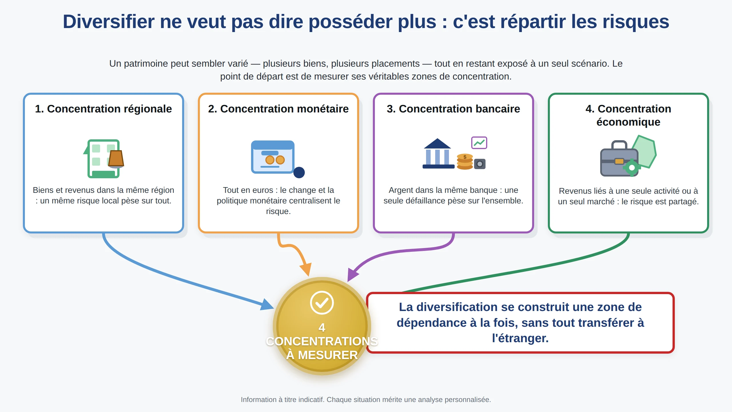 Diversification internationale : les 4 concentrations à mesurer
