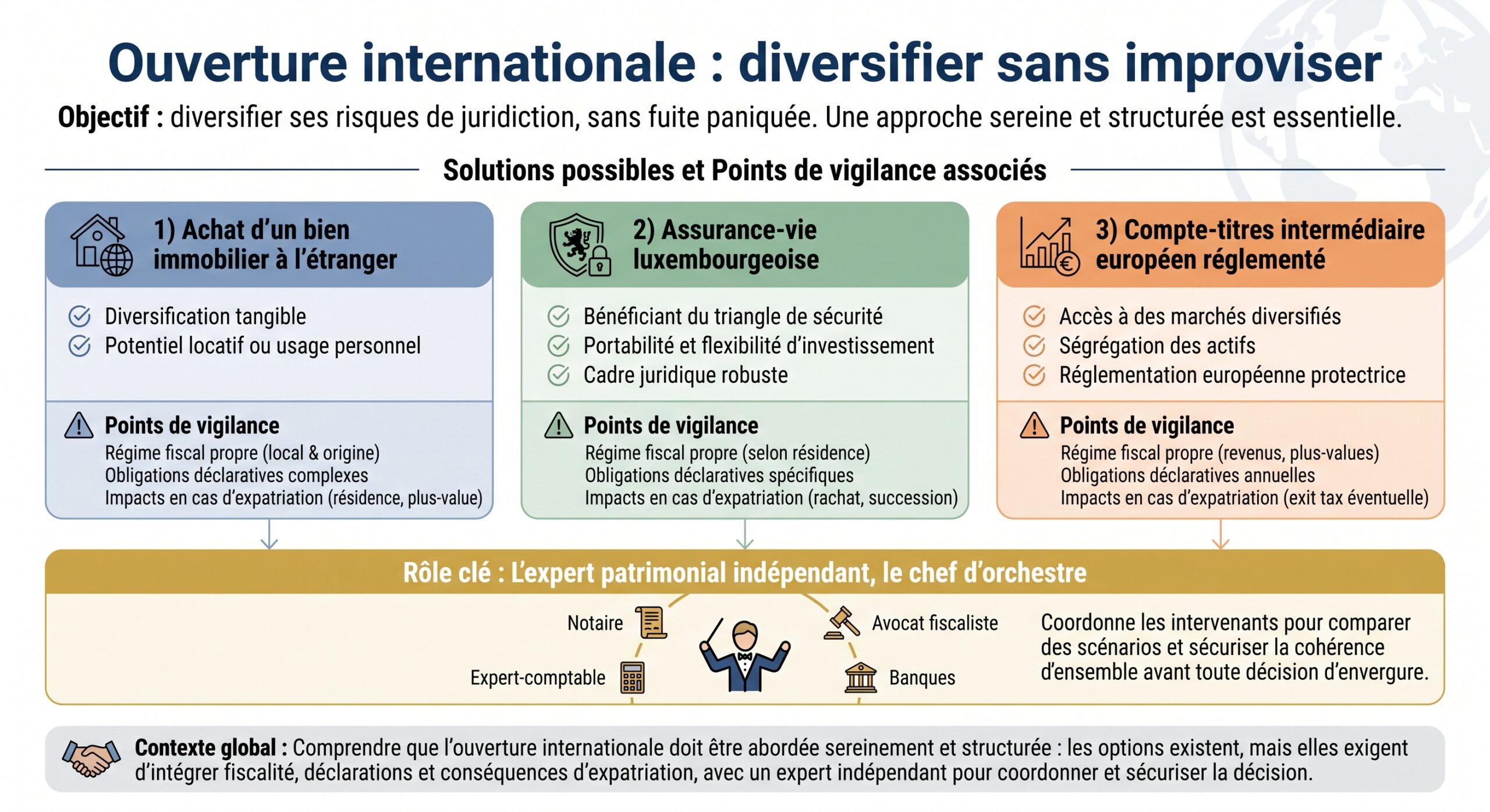 Ouverture internationale : diversifier sans improviser