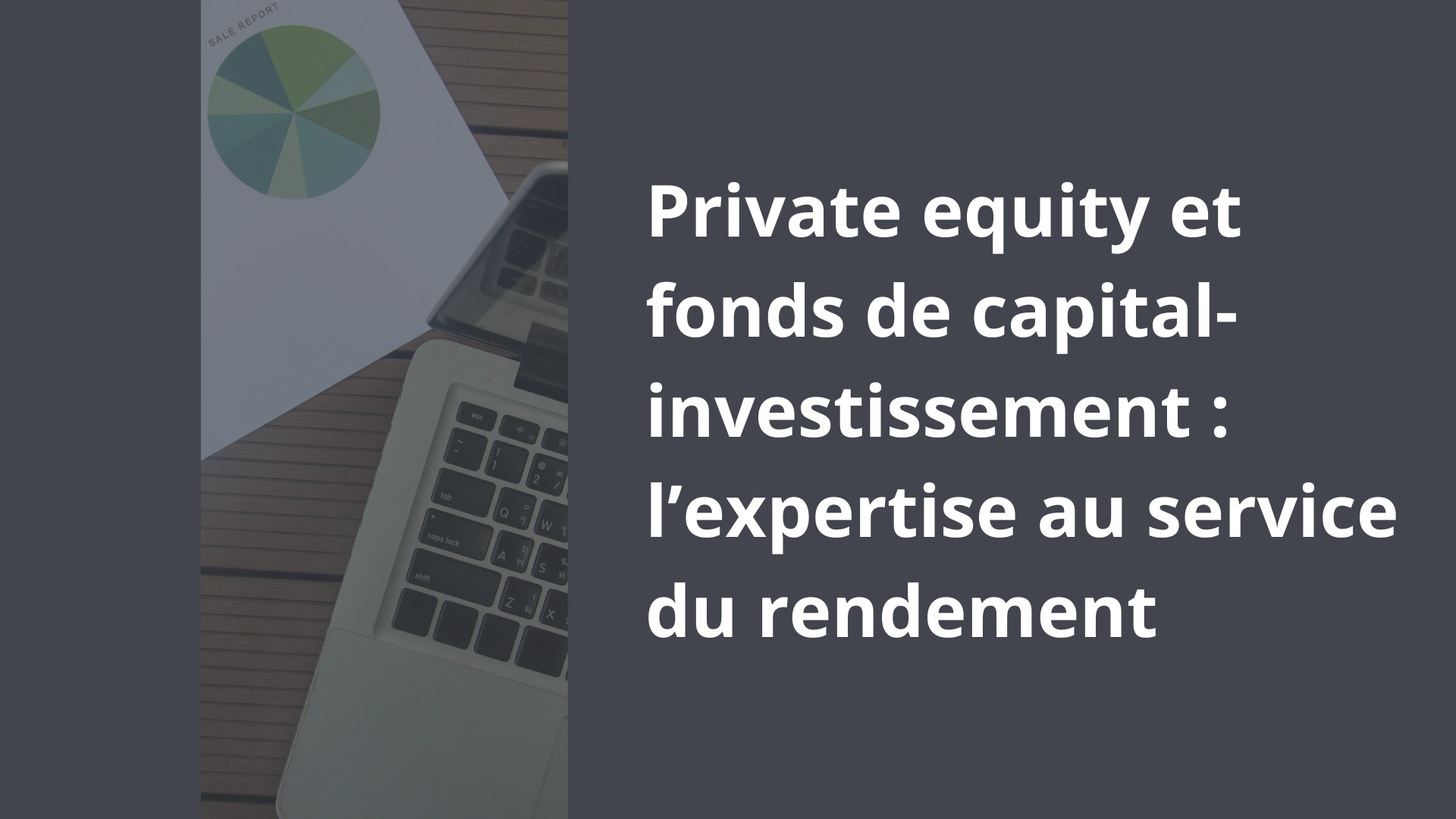 Private equity et fonds de capital-investissement _ l’expertise au service du rendement