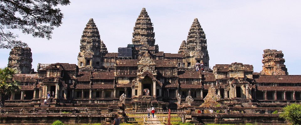 Le temple bouddhiste Angkor Wat