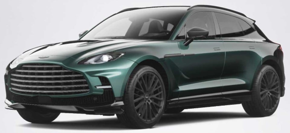 Aston Martin : modèle récent