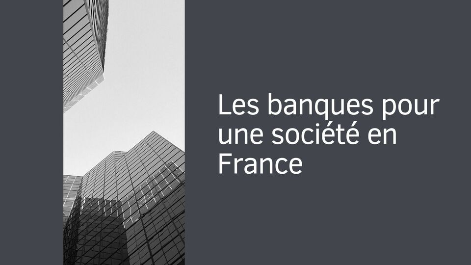 Les banques pour une société en France