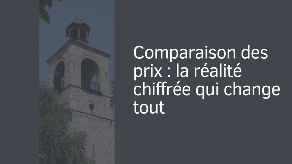 Comparaison des prix : la réalité chiffrée qui change tout
