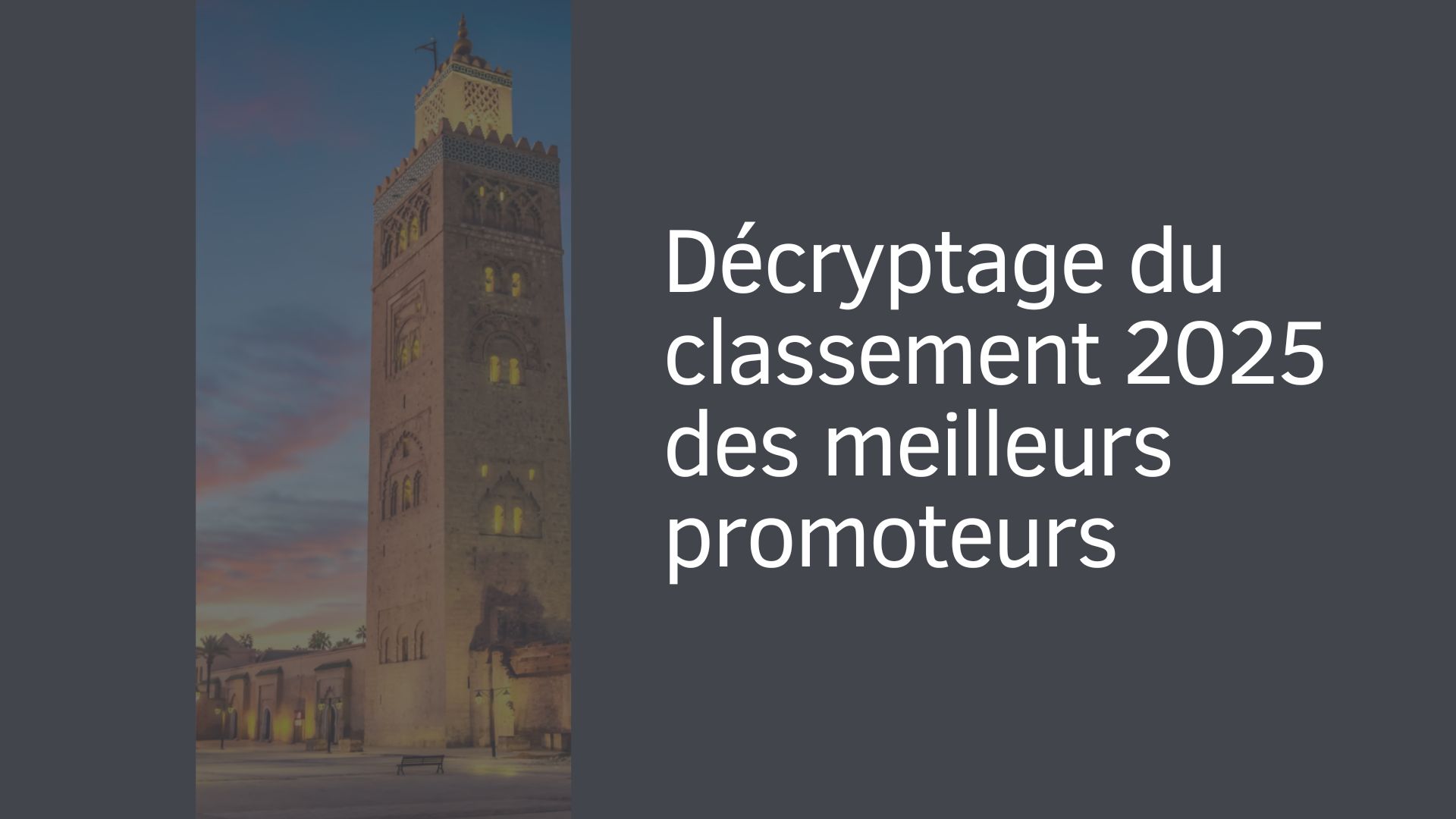Décryptage du classement 2025 des meilleurs promoteurs