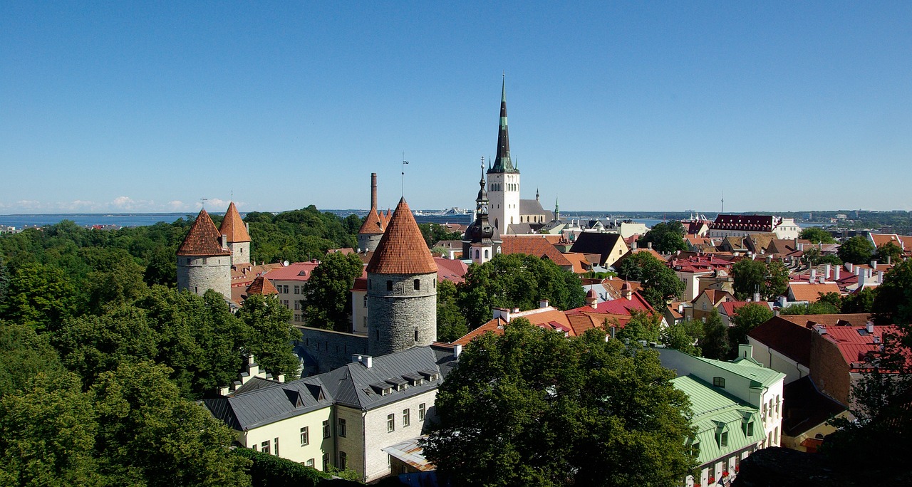 Ville de Tallinn en Estonie
