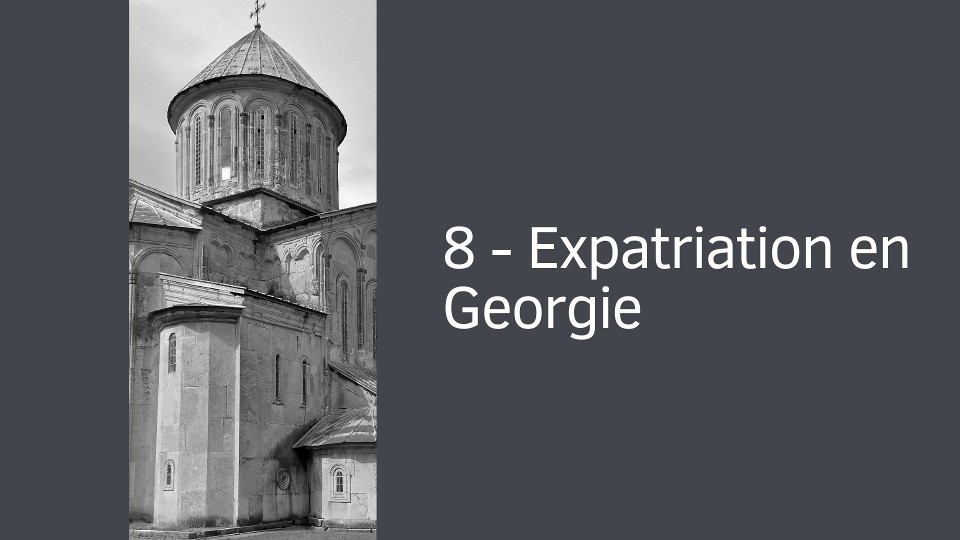 8 - Expatriation en Georgie