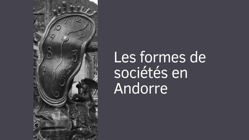 Les formes de société en Andorre