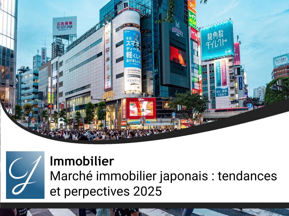 Marché immobilier japonais : tendances et perpectives 2025