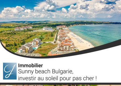 Sunny beach Bulgarie investir au soleil pour pas cher !