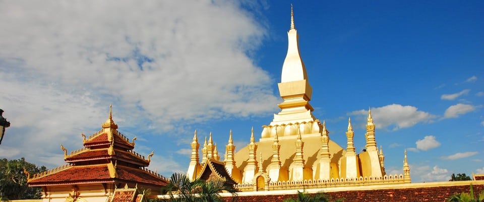 La ville de Vientiane